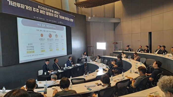 한국 주주환원율 미국, 대만, 일본 ...